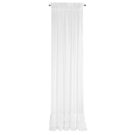 FIRANA GOTOWA RAJA NA TAŚMIE 140 X 270 CM BIAŁY