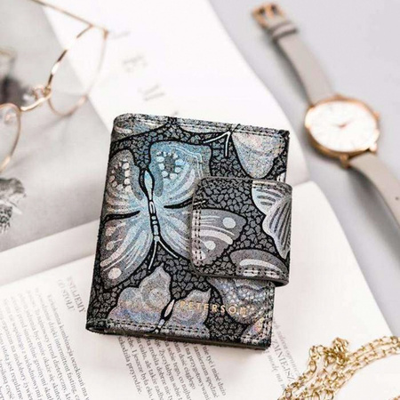 Portfel damski skórzany skóra naturalna  Peterson