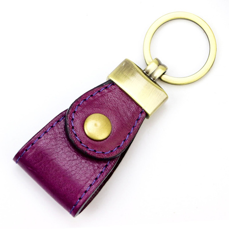 Elegancki Skórzany brelok do kluczy od Florence