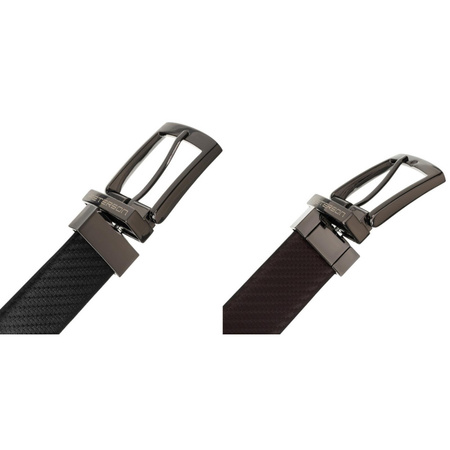 Pasek męski skórzany skóra ekologiczna Peterson