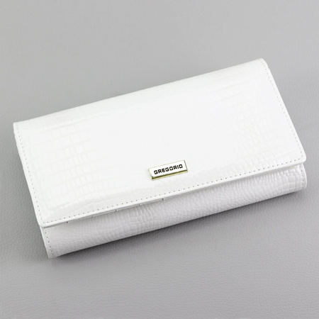 Portfel damski skórzany skóra naturalna Gregorio