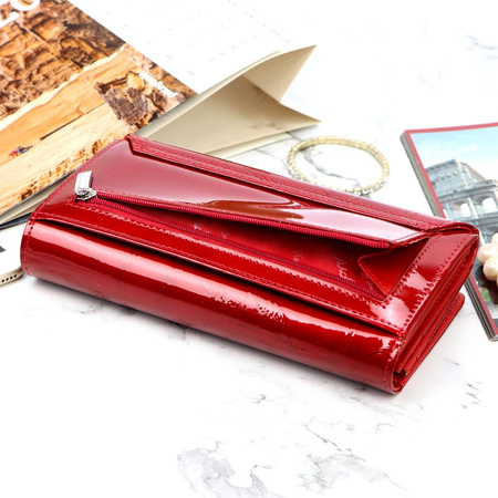 Portfel damski skóra naturalna skórzany Pierre Cardin