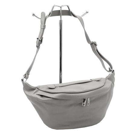 Torebka torebki skórzana saszetka nerka skóra naturalna Luka damska