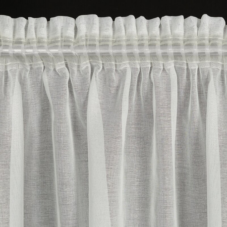 FIRANA GOTOWA MARION NA TAŚMIE 140 X 270 CM BIAŁY