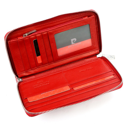 Portfel damski skórzany skóra naturalna Pierre Cardin