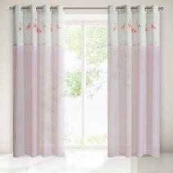 ZASŁONA GOTOWA FLAMINGO 140 X 250 CM JASNORÓŻOWY