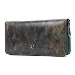 Portfel damski skórzany skóra naturalna + skóra ekologiczna Cavaldi