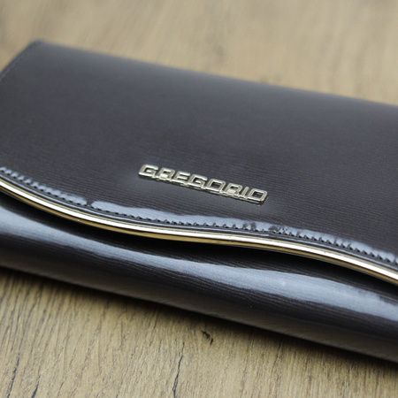 Portfel damski skórzany skóra naturalna Gregorio 