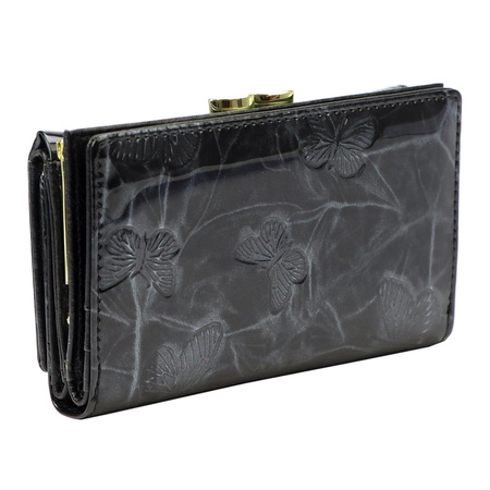 Portfel damski skóra naturalna skórzany Gregorio 