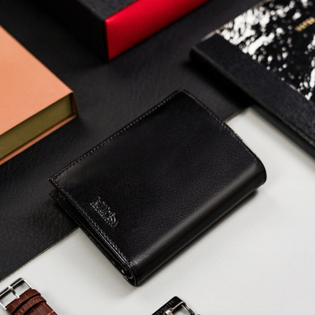 Portfel męski skórzany skóra naturalna  Peterson