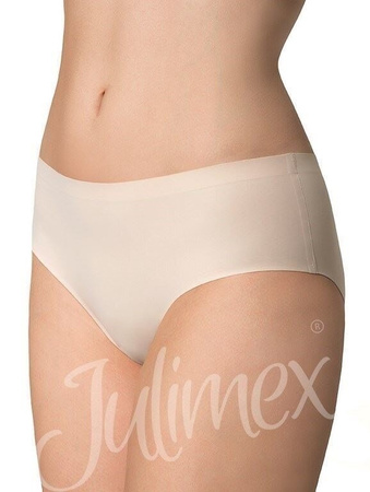 JULIMEX FIGI DAMSKIE SIMPLE PANTY BEZSZWOWE BEŻ L