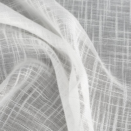 ZASŁONA GOTOWA LIREN NA TAŚMIE 140 X 270 CM BIAŁY