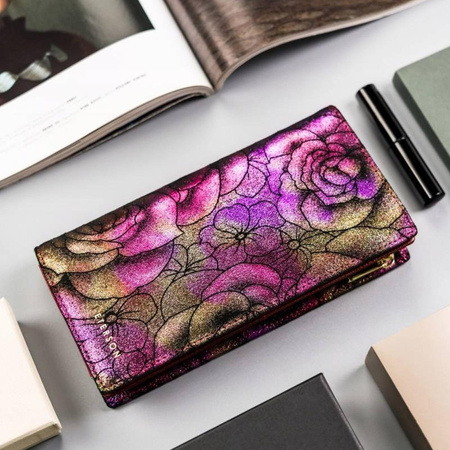 Portfel damski skórzany skóra naturalna  Peterson 