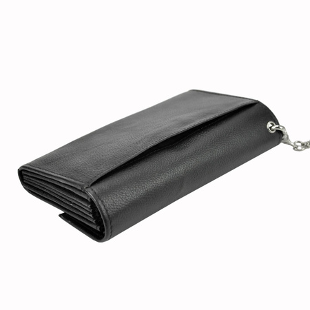 Portfel damski skórzany skóra naturalna Cavaldi