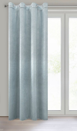 ZASŁONA GOTOWA MABEL 140 X 250 CM NIEBIESKI