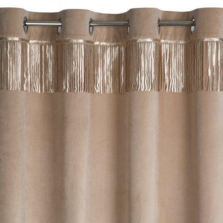 ZASŁONA GOTOWA JASPER 140 X 250 CM BEŻOWY