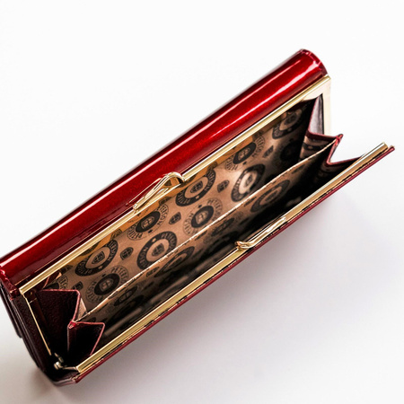 Portfel damski skórzany skóra naturalna  Peterson 