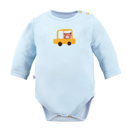 Body niemowlęce z długim rękawem Eevi  Cars&Bears 