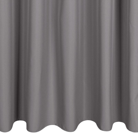 ZASŁONA GOTOWA GARDEN NA SZELKACH 155 X 260 CM STALOWY