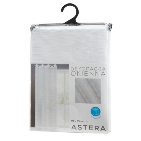 FIRANA GOTOWA ASTERA 140 X 250 CM BIAŁY