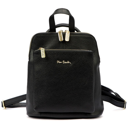 Plecak damski skórzany skóra naturalna Pierre Cardin