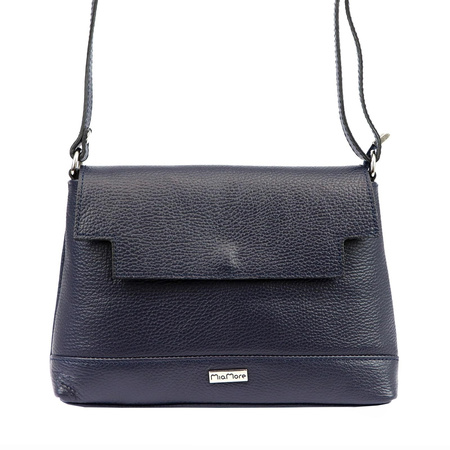 MiaMore torebka listonoszka skóra naturalna biały