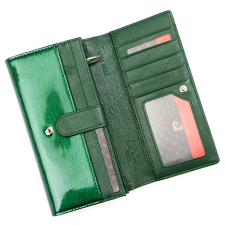 Portfel damski skórzany skóra naturalna Pierre Cardin 