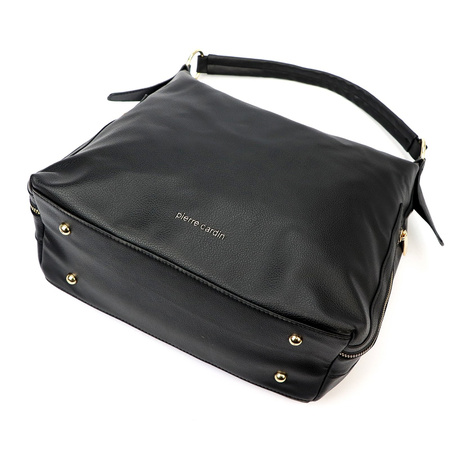 Torebka torebki skórzana skóra ekologiczna Pierre Cardin damska