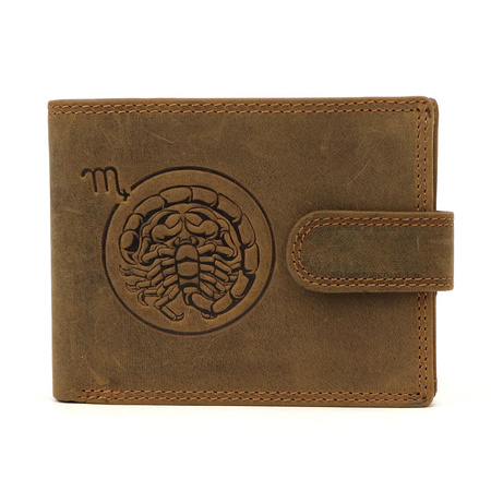 Portfel męski skórzany skóra naturalna Nordee