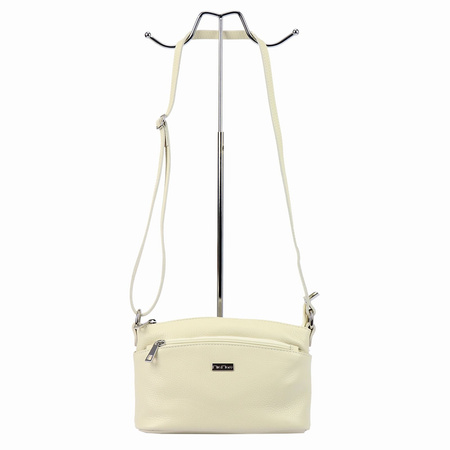 MiaMore torebka listonoszka skóra naturalna beżowy