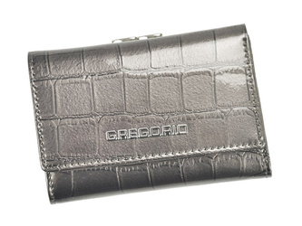 Portfel damski skórzany skóra naturalna Gregorio
