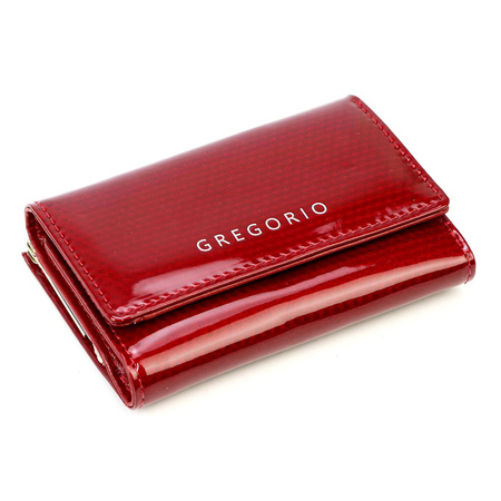 Portfel damski skórzany skóra naturalna Gregorio
