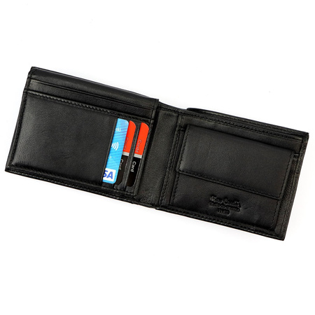 Portfel męski skórzany skóra naturalna Pierre Cardin