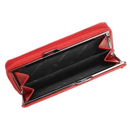 Portfel damski skórzany skóra naturalna Pierre Cardin