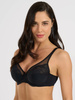 DELIA Biustonosz Semi-soft, nero-czarny