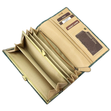 Portfel damski skórzany skóra naturalna Mato Grosso 