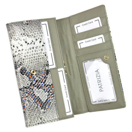 Portfel damski skórzany skóra naturalna Patrizia