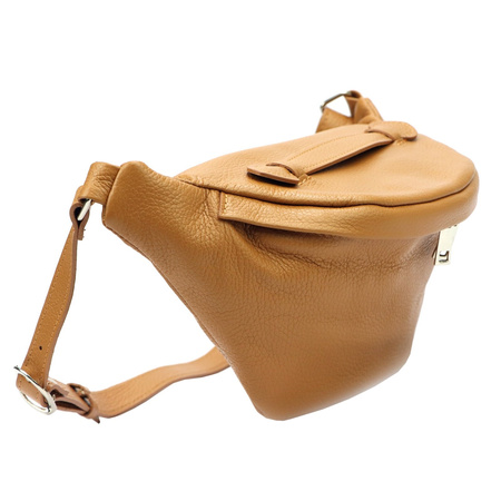 Torebka nerka saszetka damska skórzana skóra naturalna Luka