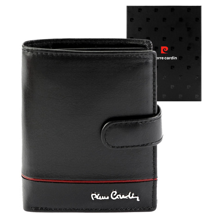Portfel męski skórzany skóra naturalna Pierre Cardin