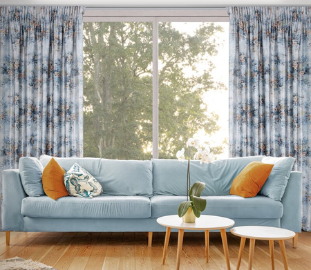 ZASŁONA GOTOWA MARISA NA TAŚMIE 140 X 270 CM BIAŁY