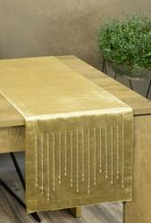 OBRUS ROYAL 3 35 X 140 CM ZŁOTY