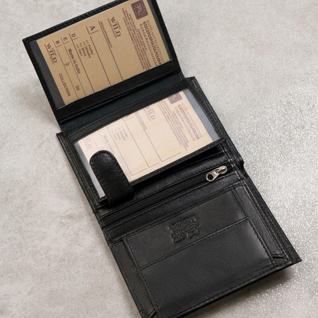 Portfel męski skórzany skóra naturalna Wild 