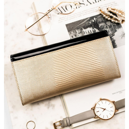 Portfel damski skóra naturalna skórzany Peterson