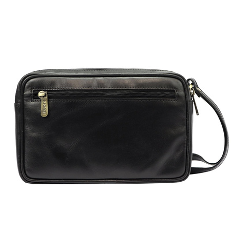 Saszetka męska skórzana skóra naturalna  EL FORREST 