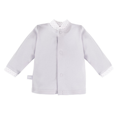 KAFTAN NEWBORN SZARY Ewa Klucze