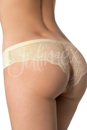 JULIMEX TANGA FIGI DAMSKIE BEŻOWE M