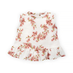 BLUZKA RAM SUMMER MOOD 74 ECRU KWIATY