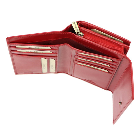 Portfel damski skórzany skóra naturalna El Forrest