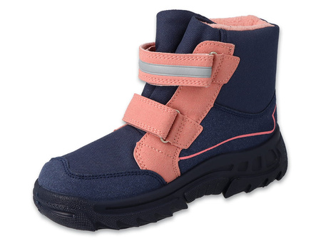 Befado - Trekk buty śniegowce dla dziewczynki 