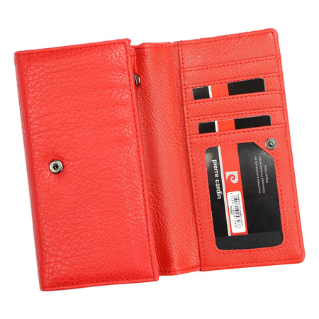 Portfel damski skóra ekologiczna Pierre Cardin